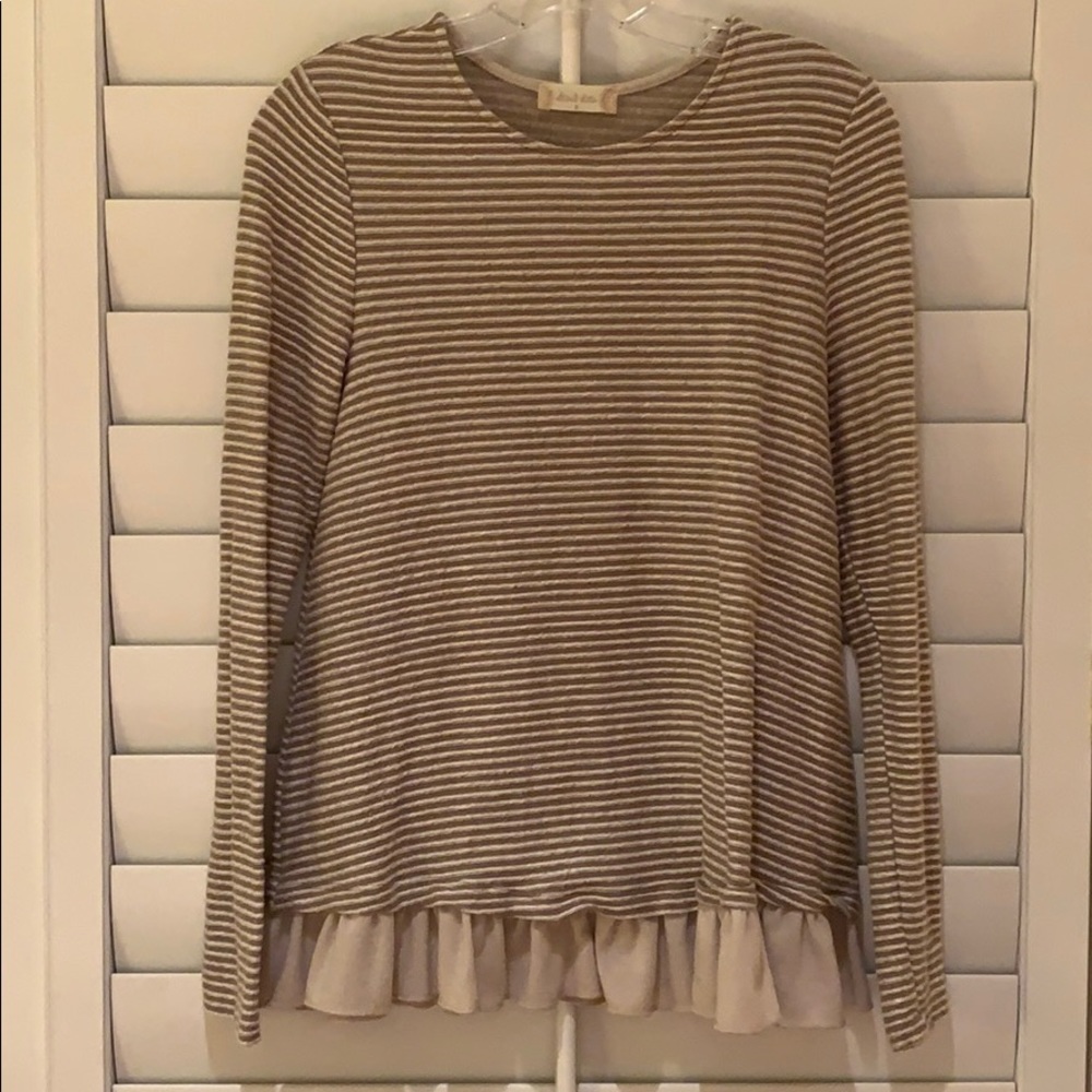 Soft striped top
